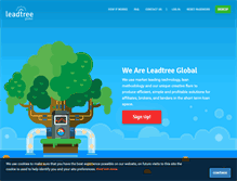 Tablet Screenshot of leadtreeglobal.com
